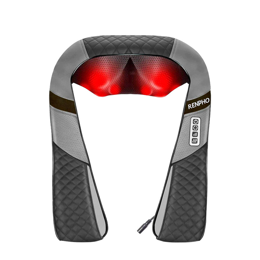 جهاز تدليك الرقبة والظهر من رينفو مع جهاز تدليك الكتف شياتسو الحراري