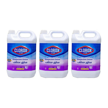 كلوركس إف سي برو مطهر برائحة اللافندر ٥ لتر ٥٠٧٥١ | عبوة من ٣ قطع