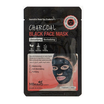 Charcoal Black Face Mask