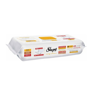 Sleepy Easy Clean Floor Cleaning Towel 50 pcs 4XL Herbal Soap