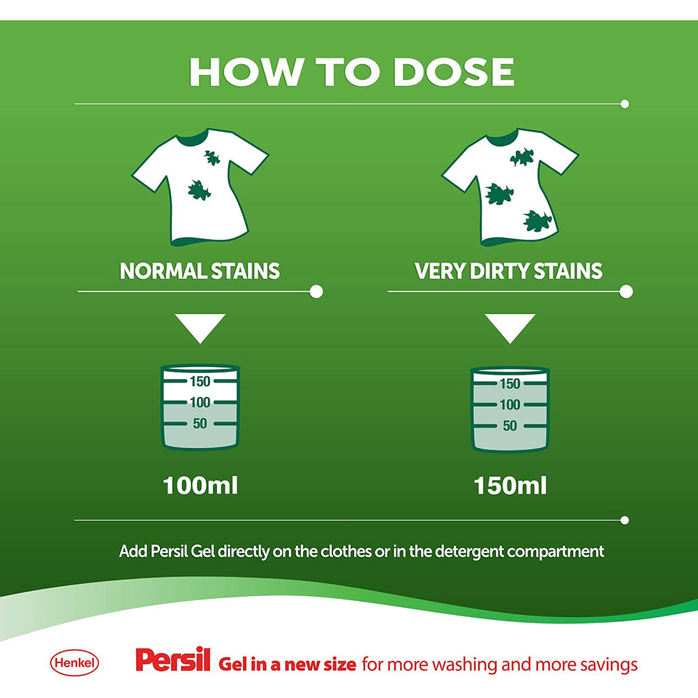 Persil Power Gel Laundry Detergent SP Green 7L