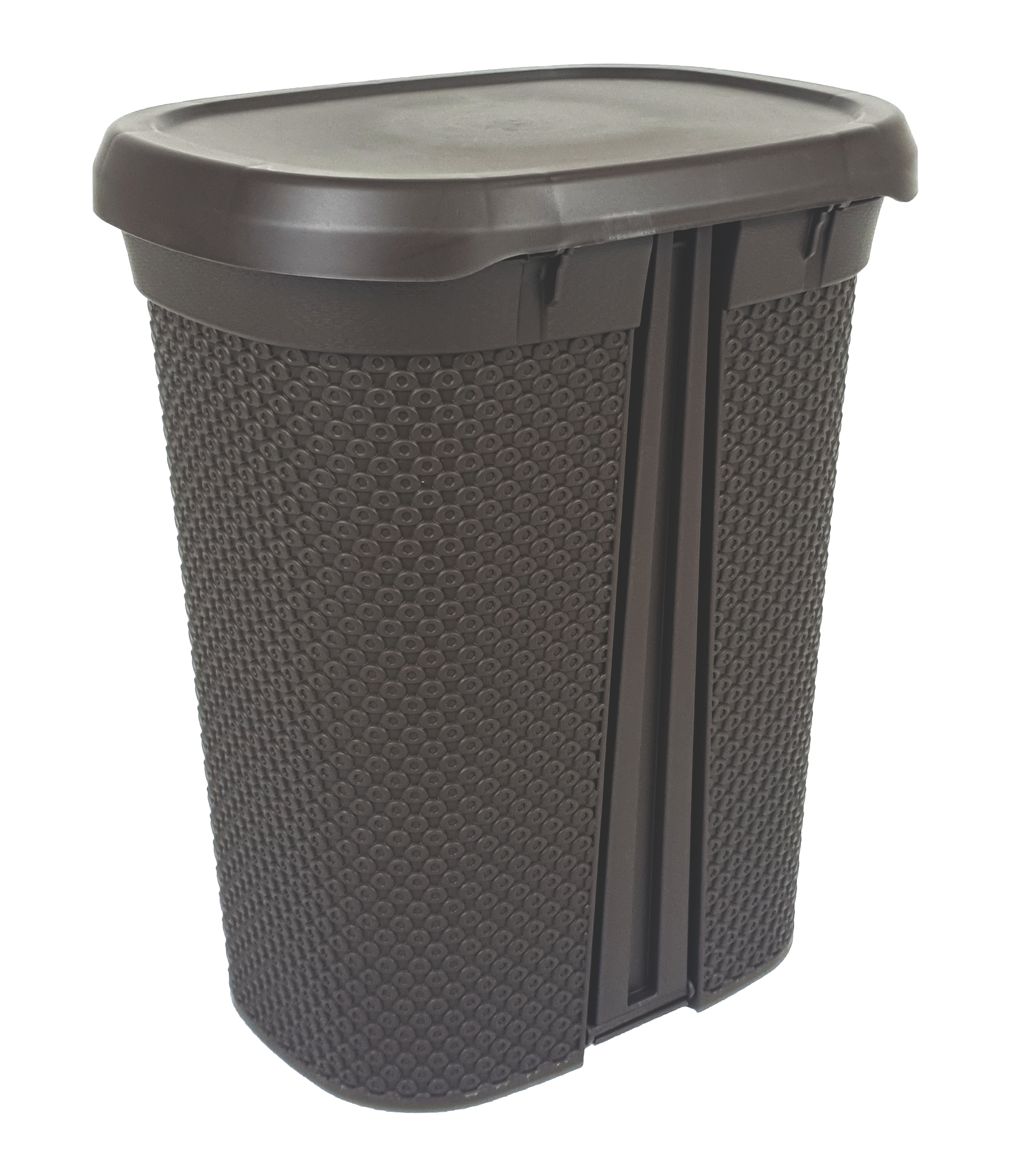 سلة مهملات بدواسة ماسية سعة 6.5 لتر