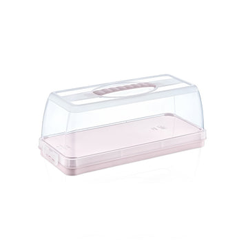 علبة حمل الكيك مستطيلة