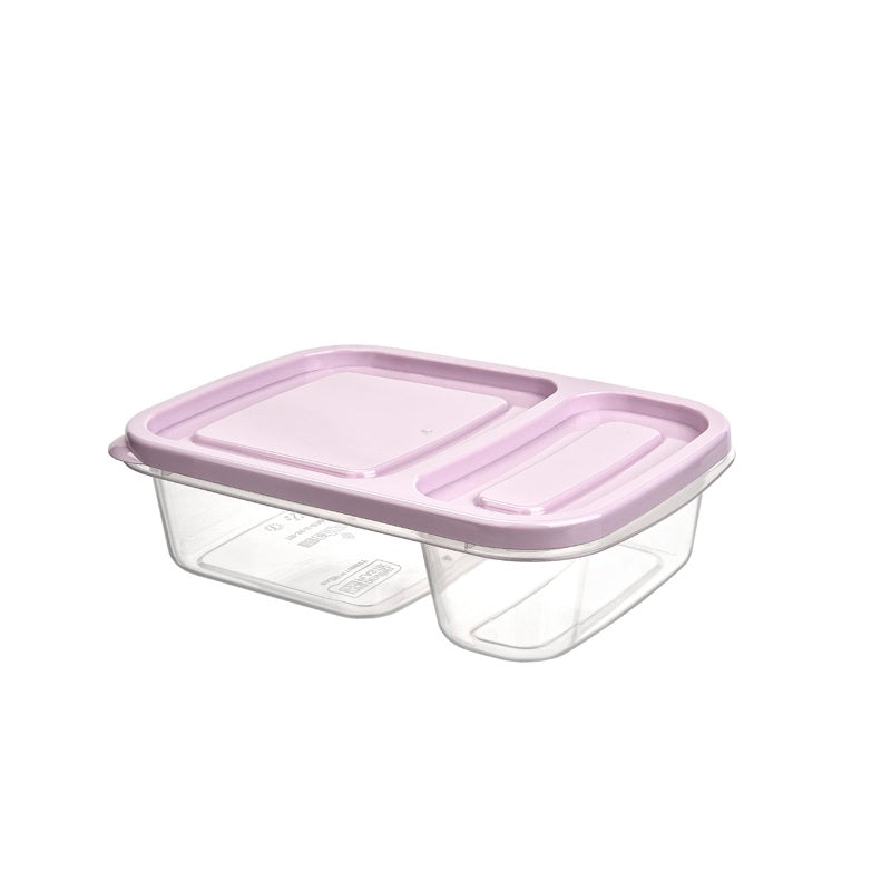 2 قسم صندوق مستطيل صغير