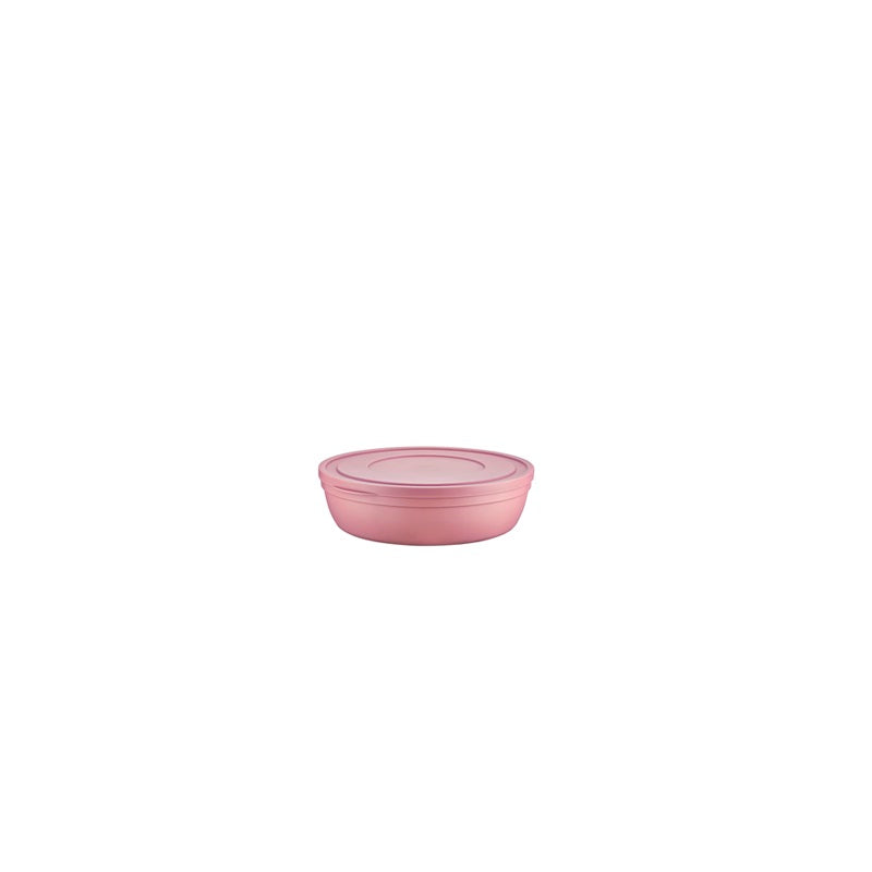 Flat Sandy Bowl with Cover 0.5L