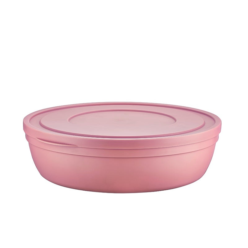 Flat Sandy Bowl with Cover 6L