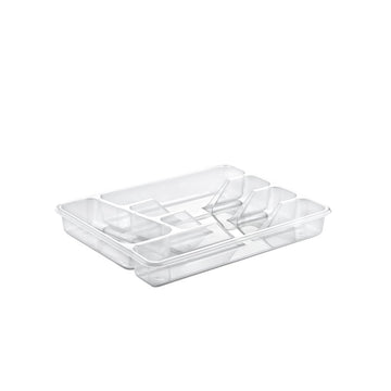Transparent Cutlery Tray Big