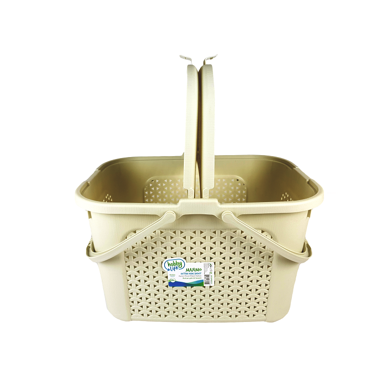 Rattan Picnic Basket 28L