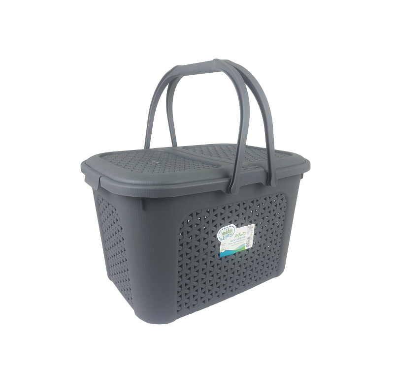 Rattan Picnic Basket 28L