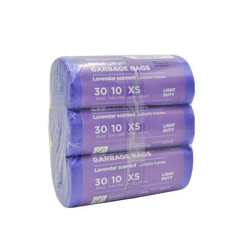 Garbage Bag Scented Lavender XS | 54X60CM | 3 Rolls