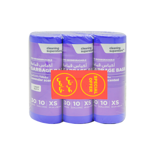 Garbage Bag Scented Lavender XS | 54X60CM | 3 Rolls