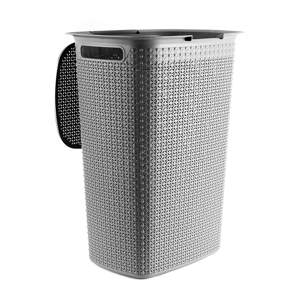 سلة غسيل 710-رمادي 65 لتر