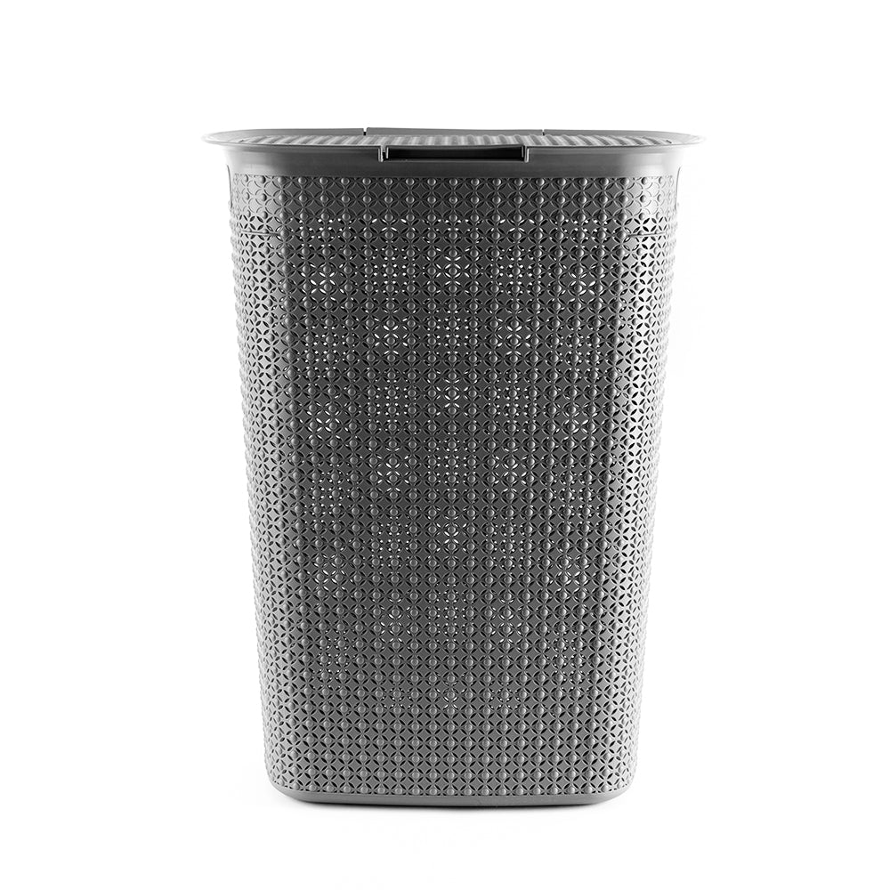 سلة غسيل 710-رمادي 65 لتر