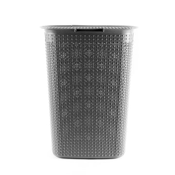 سلة غسيل 710-رمادي 65 لتر