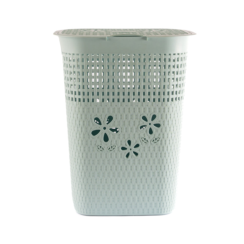 سلة غسيل 8115-أخضر 55 لتر