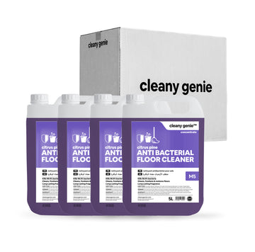 منظف ​​الارضيات انتي باك M5 | حمضيات صنوبر 5 لتر | حزمة من 4