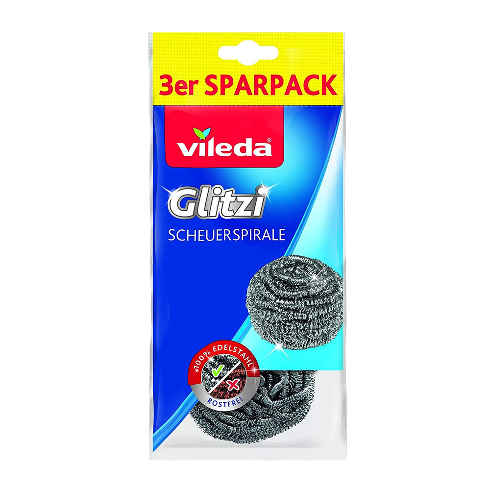 Vileda Inox Scouring Spiral 2PCS – Cleaning Superstore