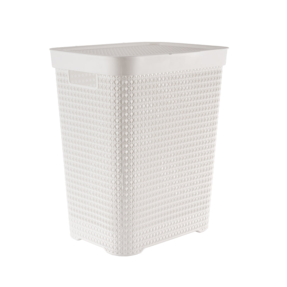 Laundry Basket915-White 60L