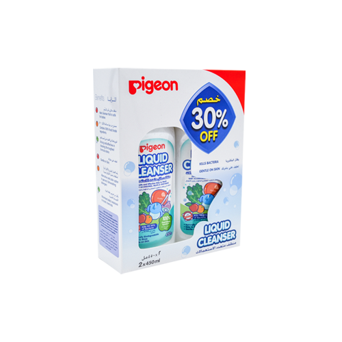 Pigeon Liquid Cleanser 2X450ML