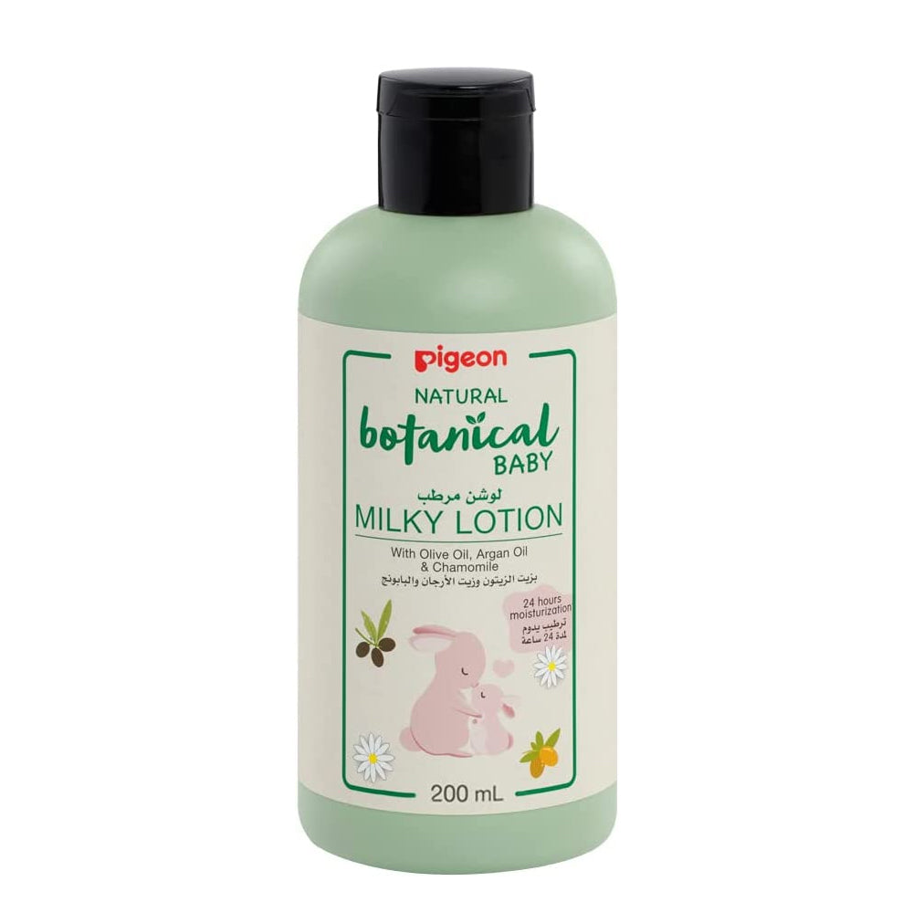 Pigeon Natural Botanical Baby Milky Lotion 200ML
