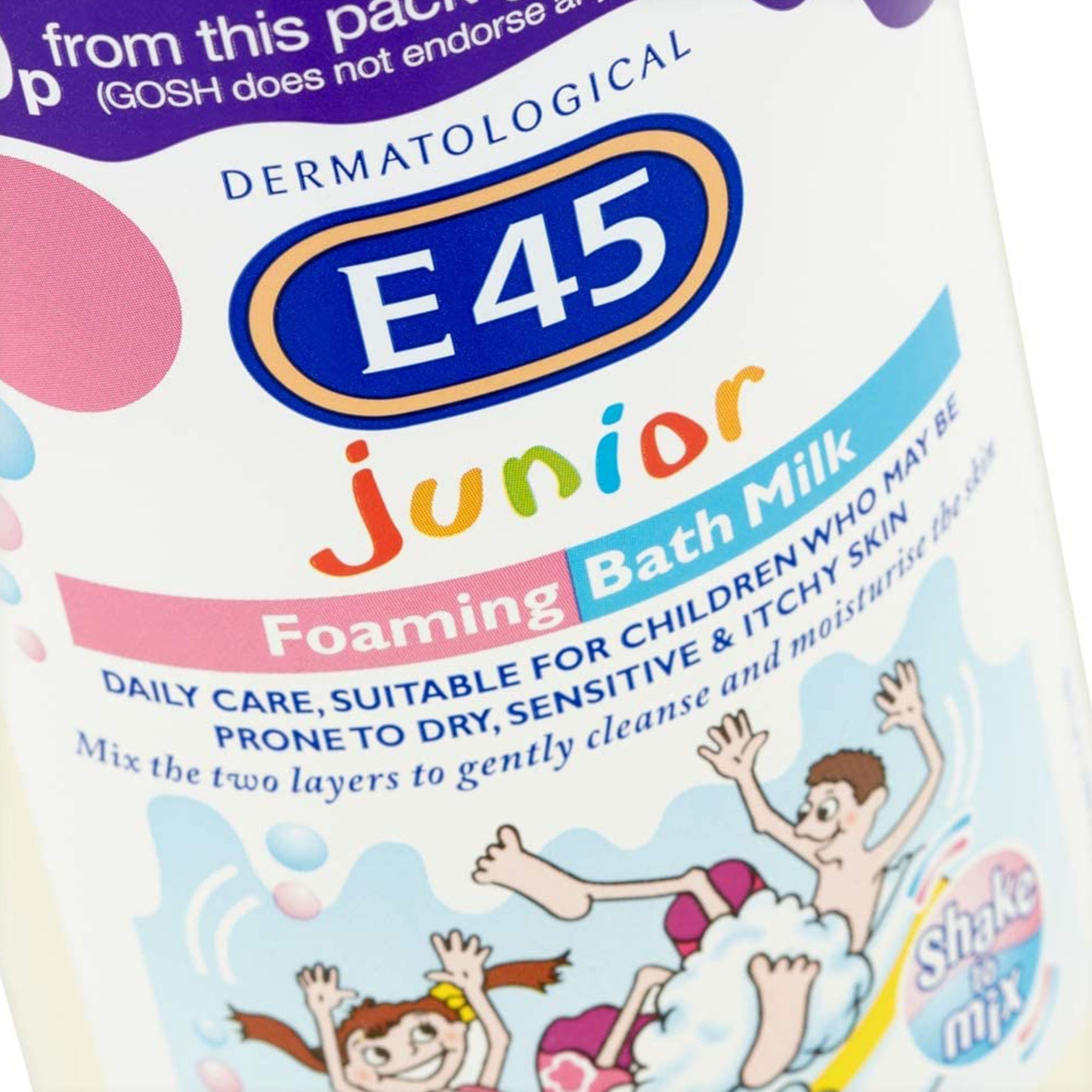 E45 Junior Foaming Bath 500ML
