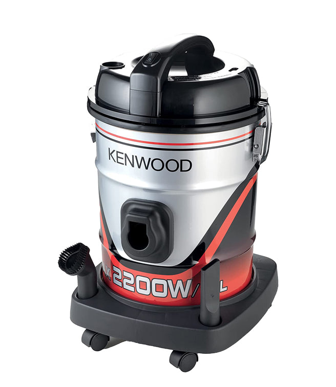 Kenwood 2200W 25L Drum Vacuum Cleaner (VDM60.000BR)