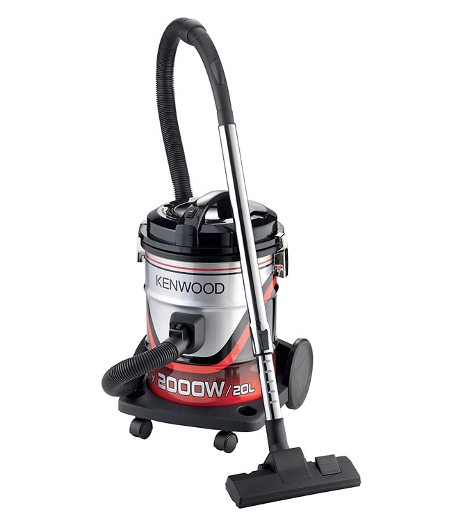 Kenwood Drum Vaccum Cleaner 2000W, 20L Capacity -(VDM40.000BR)