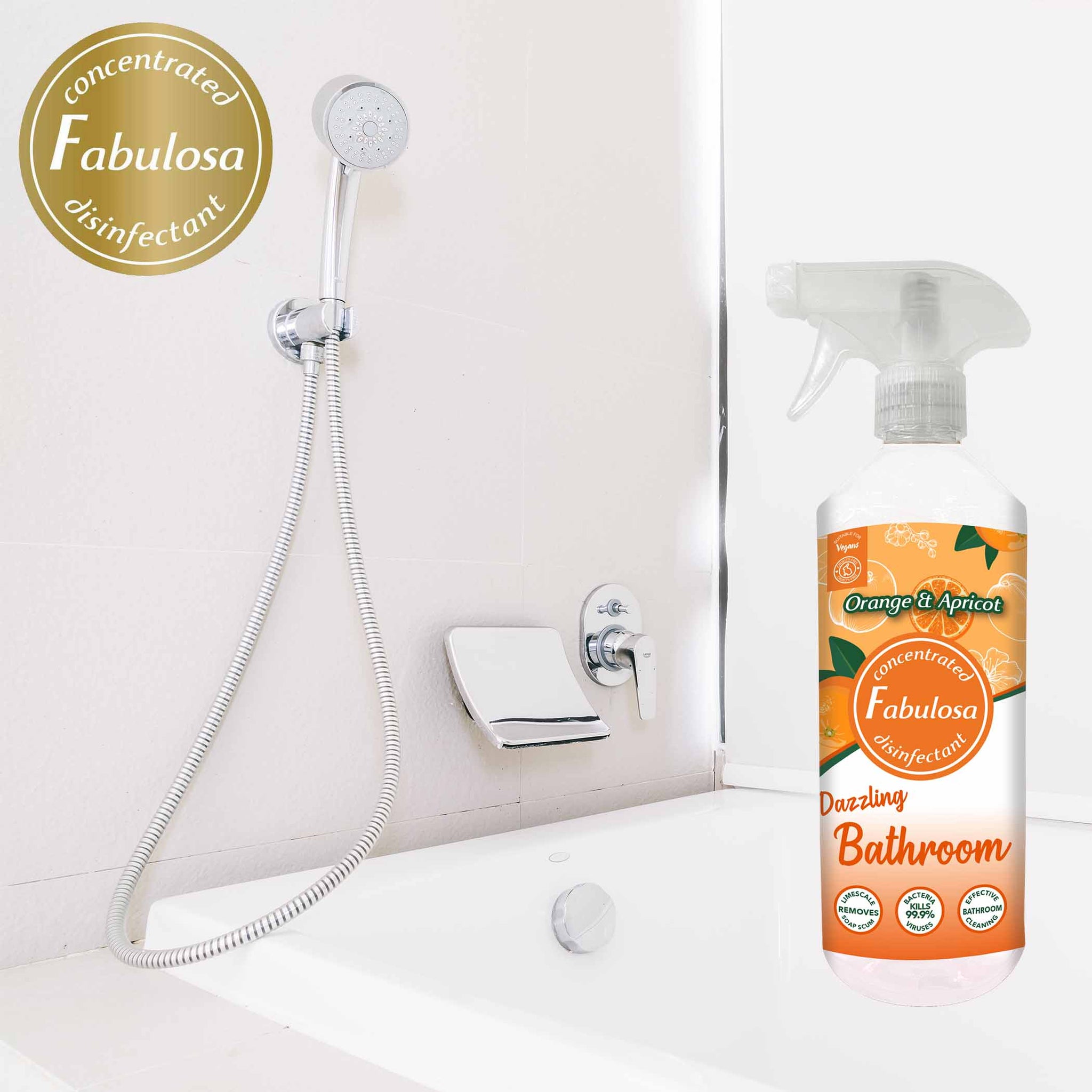Fabulosa Antibacterial Bathroom Spray Orange & Apricot 500ML