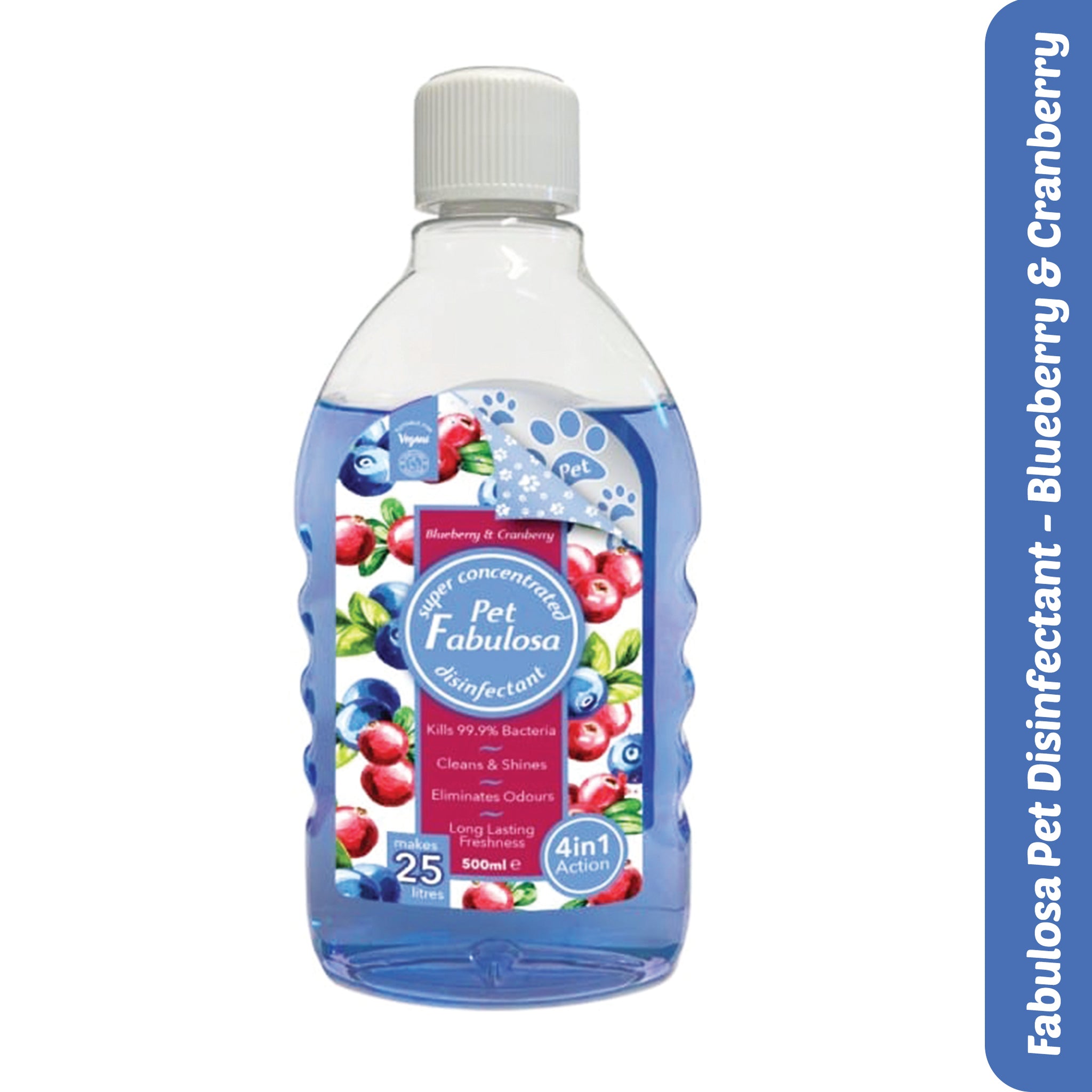 Fabulosa Concentrated Disinfectant Blueberry & Cranberry 500ML