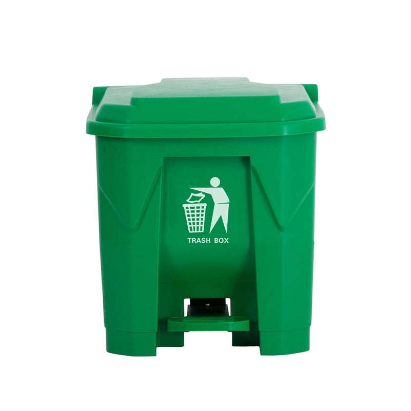 Garbage Can with Pedal 30L Green