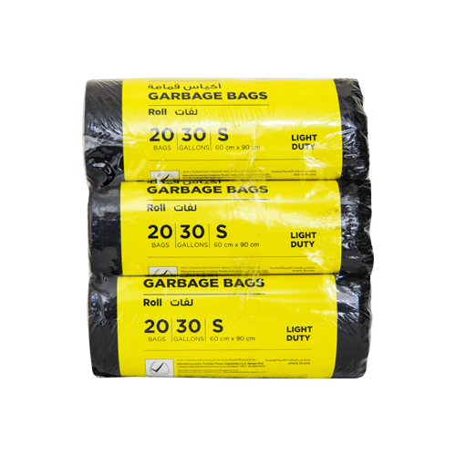 Garbage Black Roll S | 60X90CM | 3 Rolls