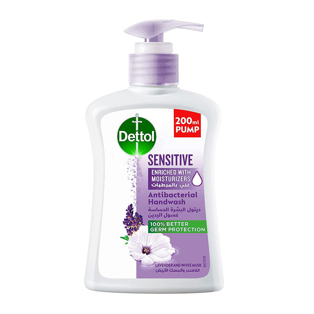 Dettol Hand Wash Sensitive Pump 200ML