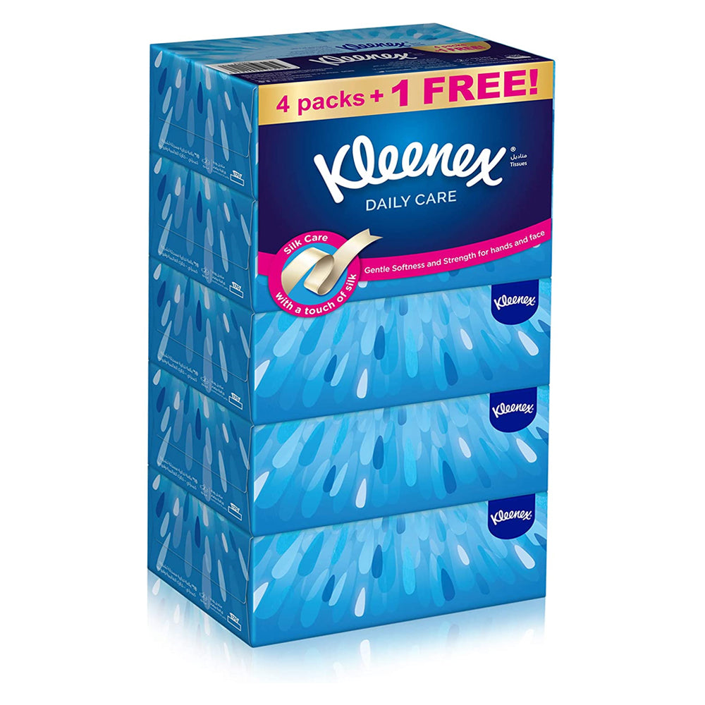 كلينكس مناديل الوجه 170 منديل | حزمة من 5