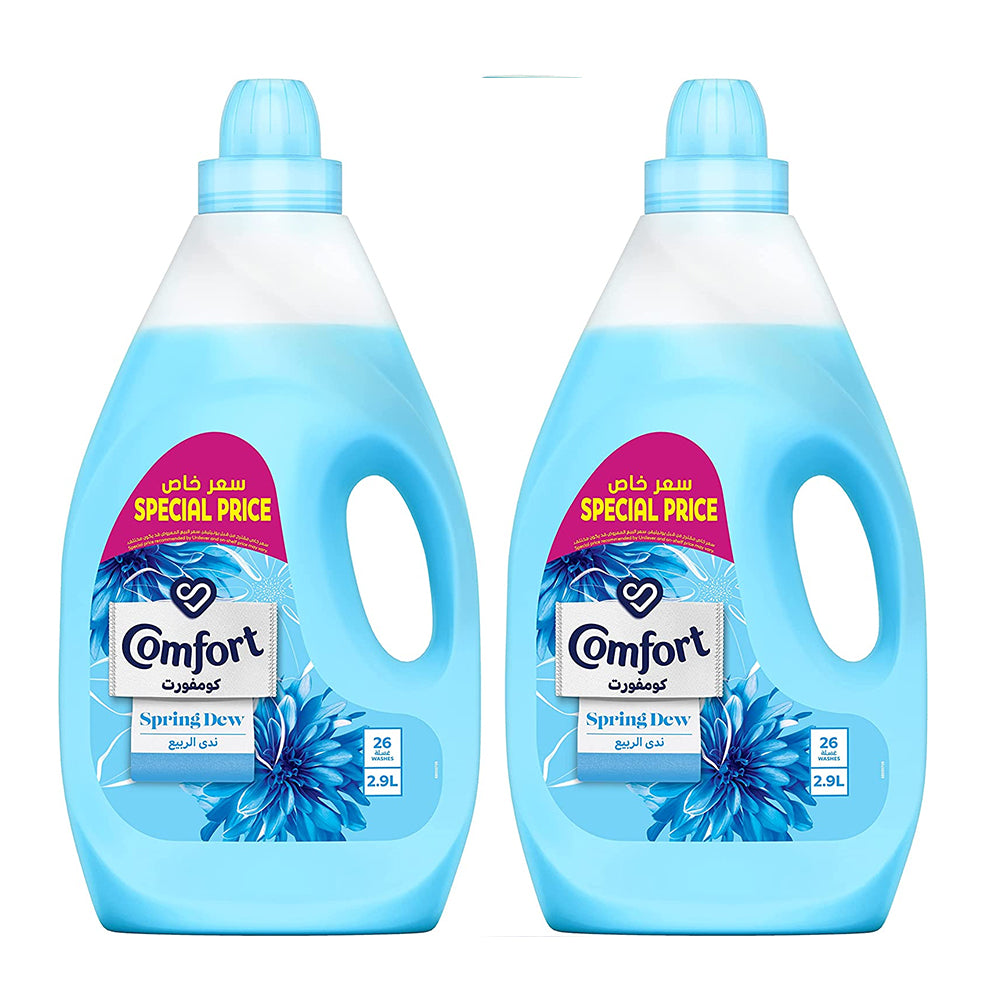 Comfort Fabric Softener Spring Dew 2.9L (Twin Pack)