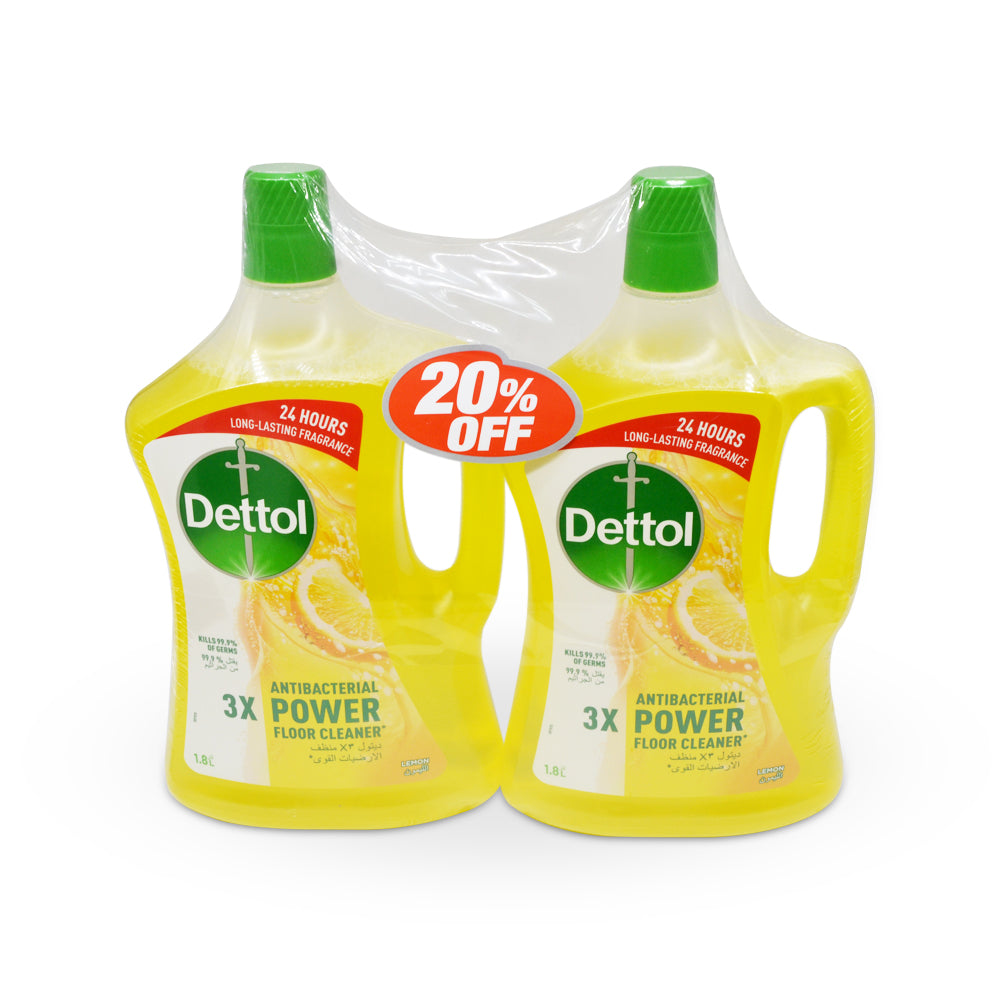 Dettol MPC Lemon 1.8L (Twin Pack)