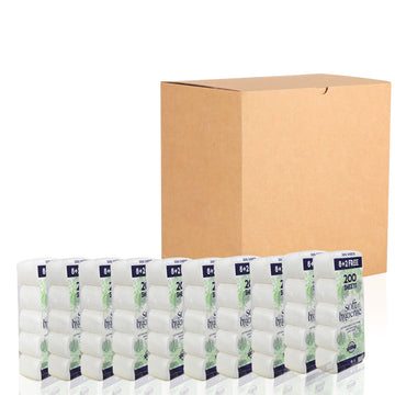 SNH Toilet Roll 200 Sheets | Pack of 100 Rolls