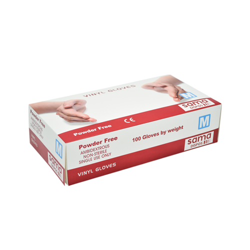 Vinyl Gloves Powder Free Medium