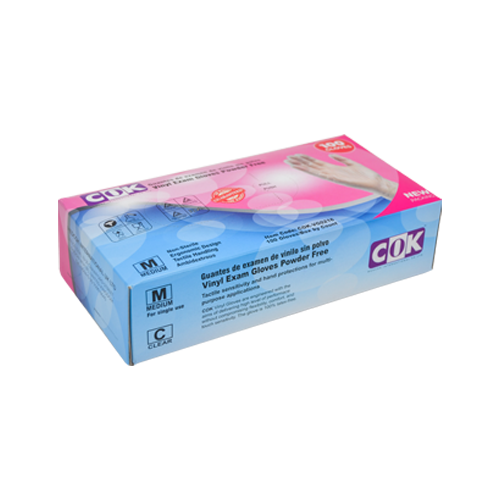 Vinyl Gloves Powder Free Medium