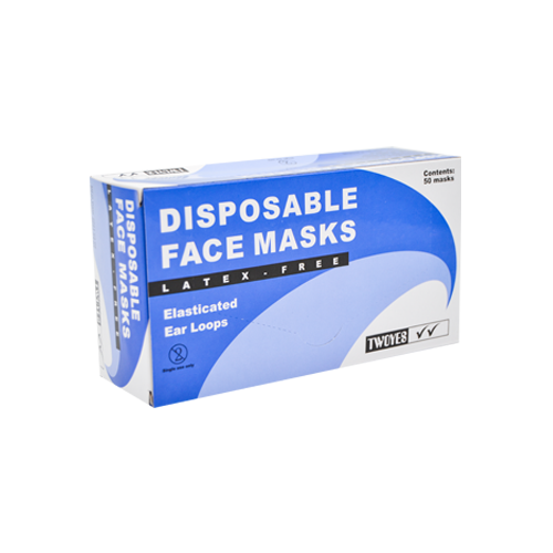 Blue Face Mask 50 PCS