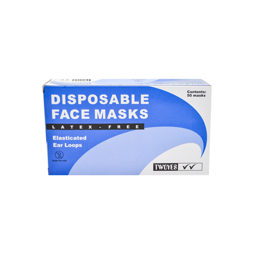Blue Face Mask 50 PCS