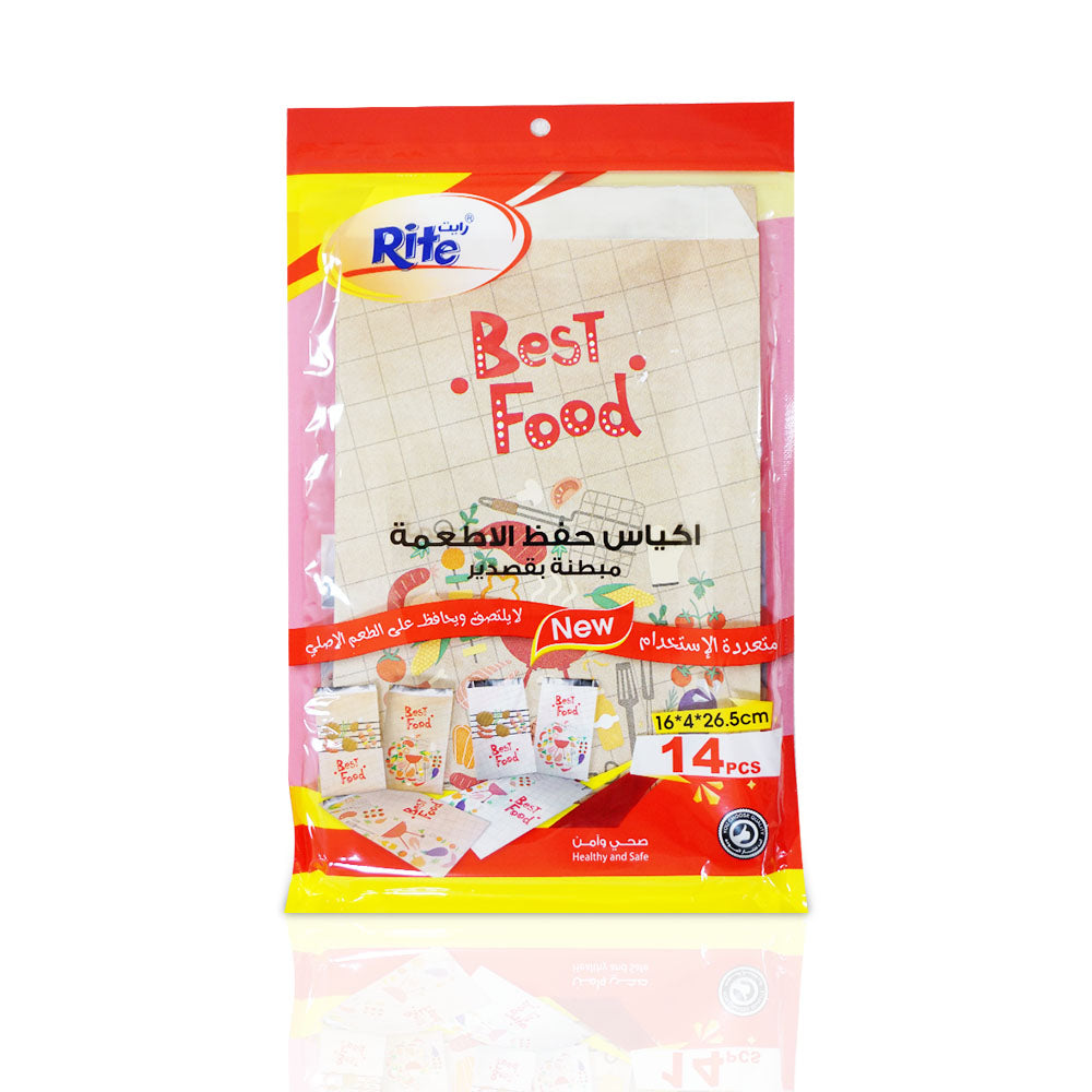غطاء طعام 16.4 × 26.5 سم 14 قطعة