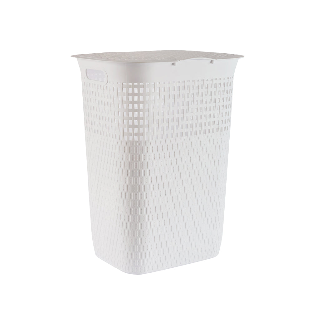 Laundry Basket701-White 55L