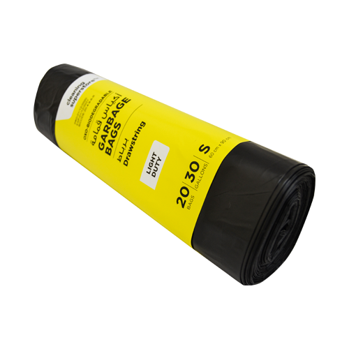 كيس قمامة برباط صغير | 60 × 90 سم