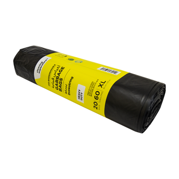 كيس القمامة برباط مقاس XL | 90 × 110 سم