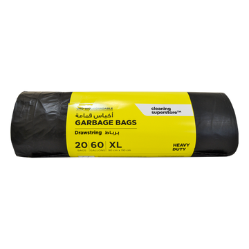 كيس قمامة برباط مقاس XL | 90X110 سم | 2 رول