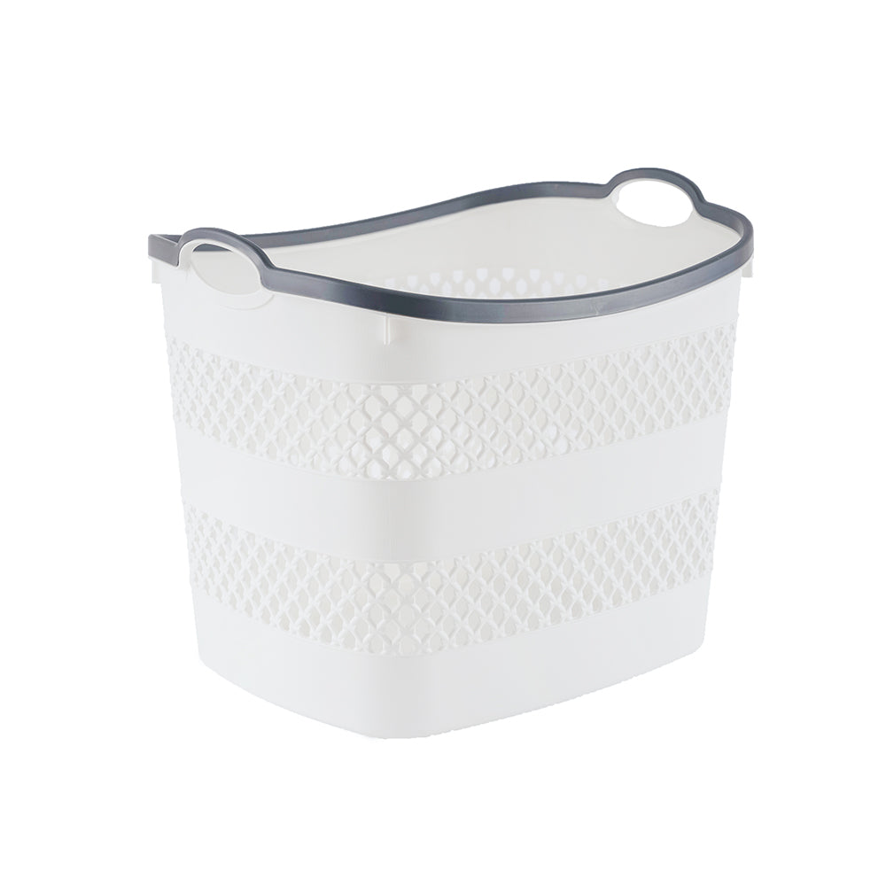 Laundry Basket911-White 40L