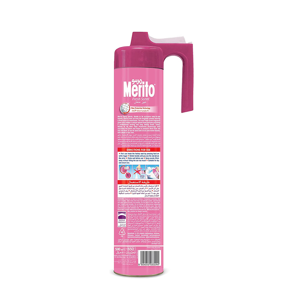 Merito Spray Starch Fresh Scent 500ML