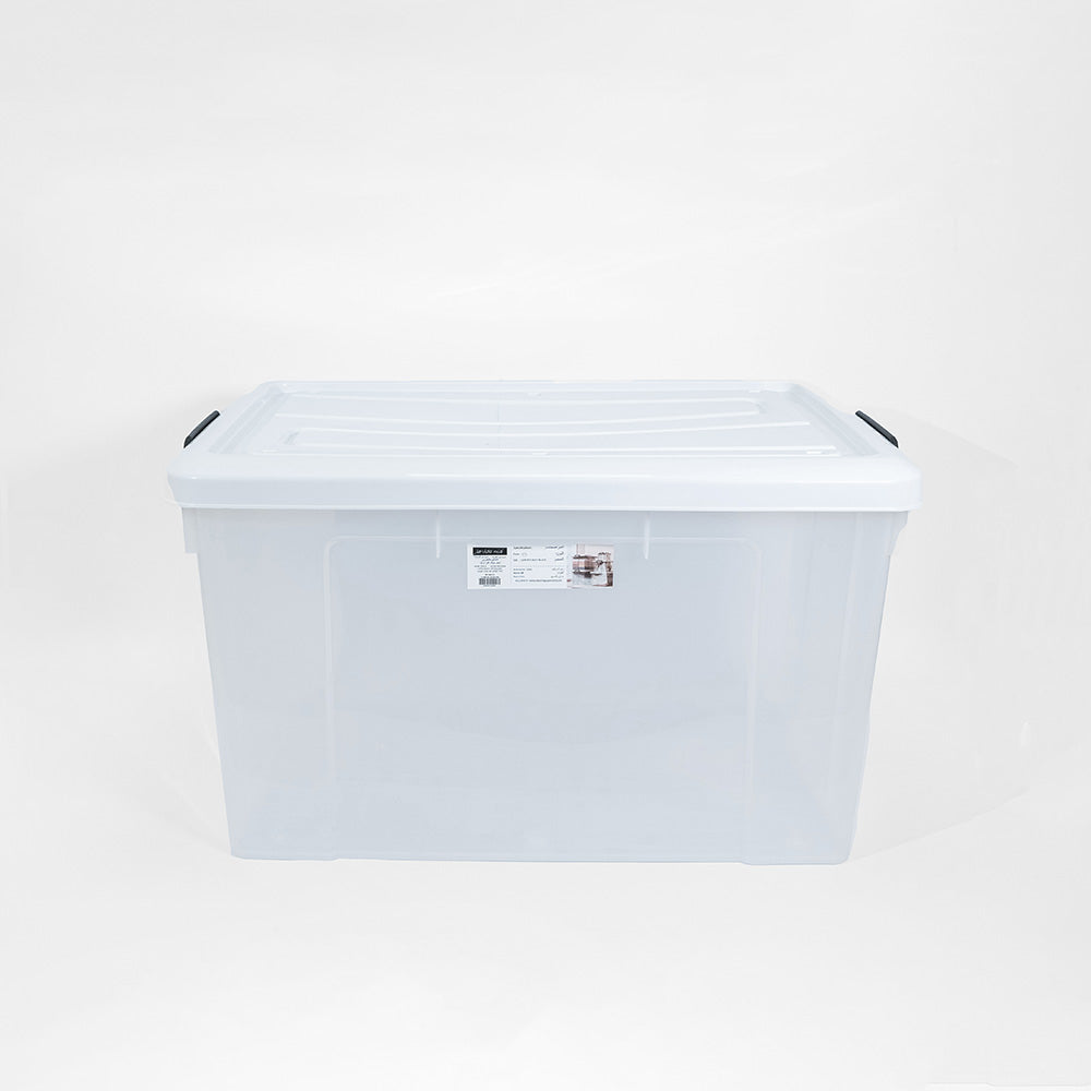 Clear Storage Box with Clear Lid 4XL 320L