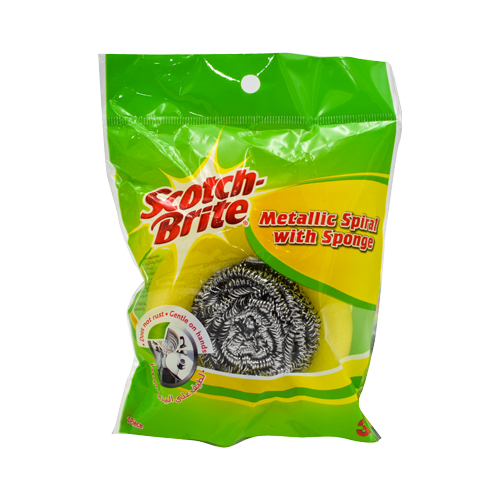 3MSB Metallic Spiral + Nail Saver Sponge
