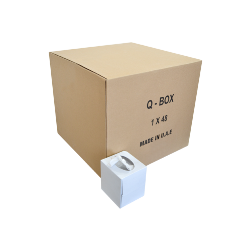 مكعب مناديل الوجه 80 ورقة | 48 صندوقًا (CTN)